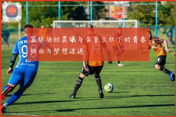 篮球场的晨曦与黄昏交织下的青春热血与梦想追逐